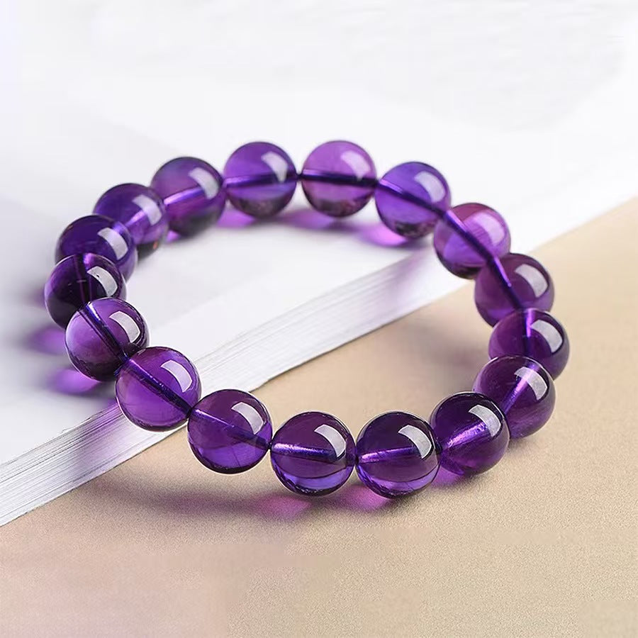 Elegant Amethyst Energy Bracelet | Stress Relief & Higher Connection