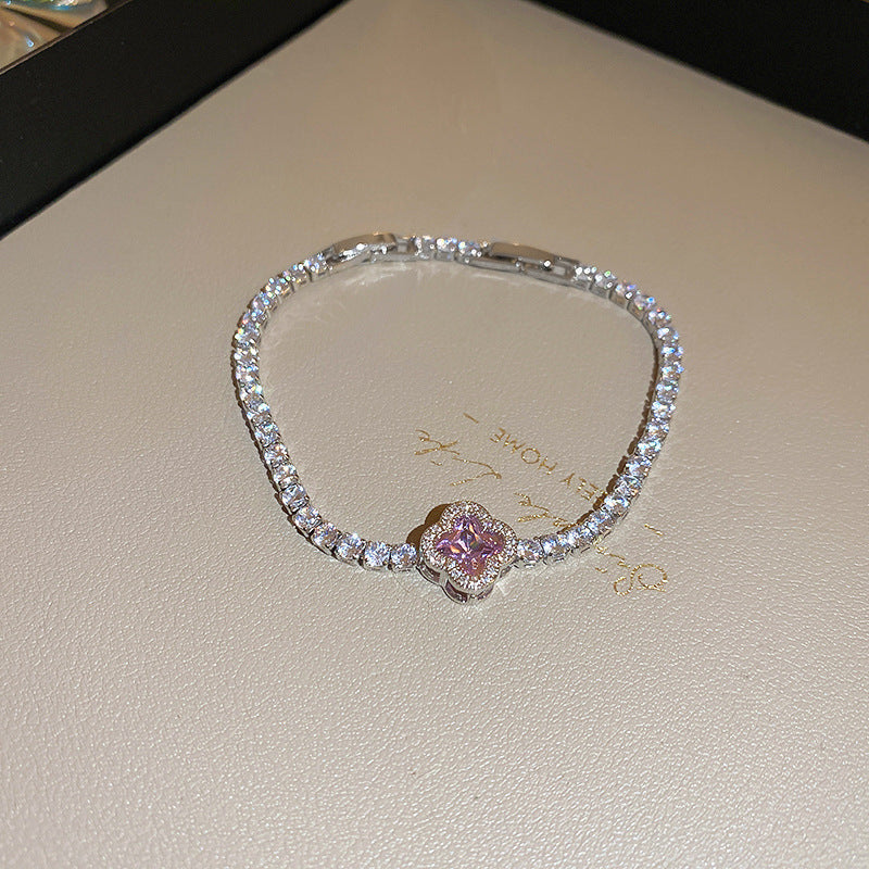 Ethereal Flora Crystal Bracelet