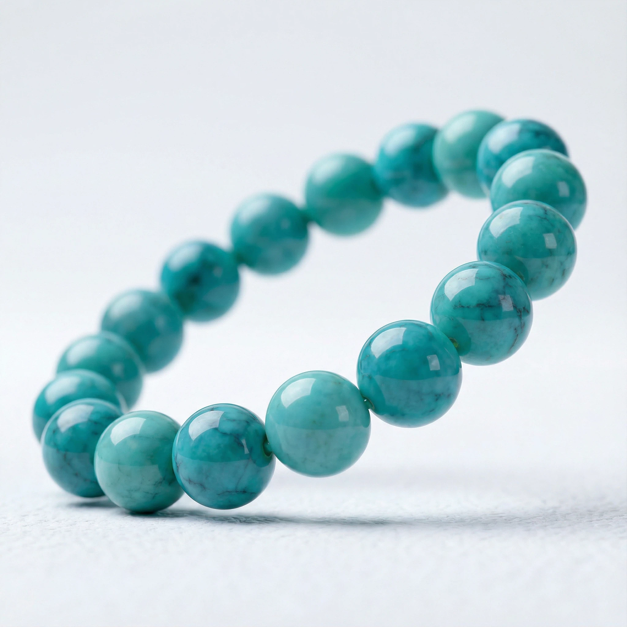 Sacred Turquoise Bracelet - Stone of Protection, Wisdom & Good Fortune