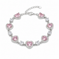 White background first image - Royal Princess Pink Halo Slider