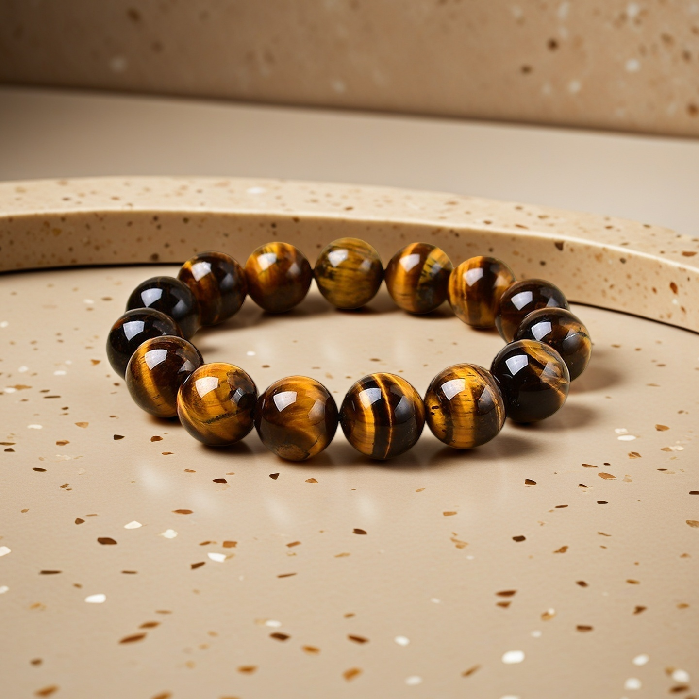 Solar Tiger‘s Eye Bracelet - Stone of Courage, Focus & Vitality