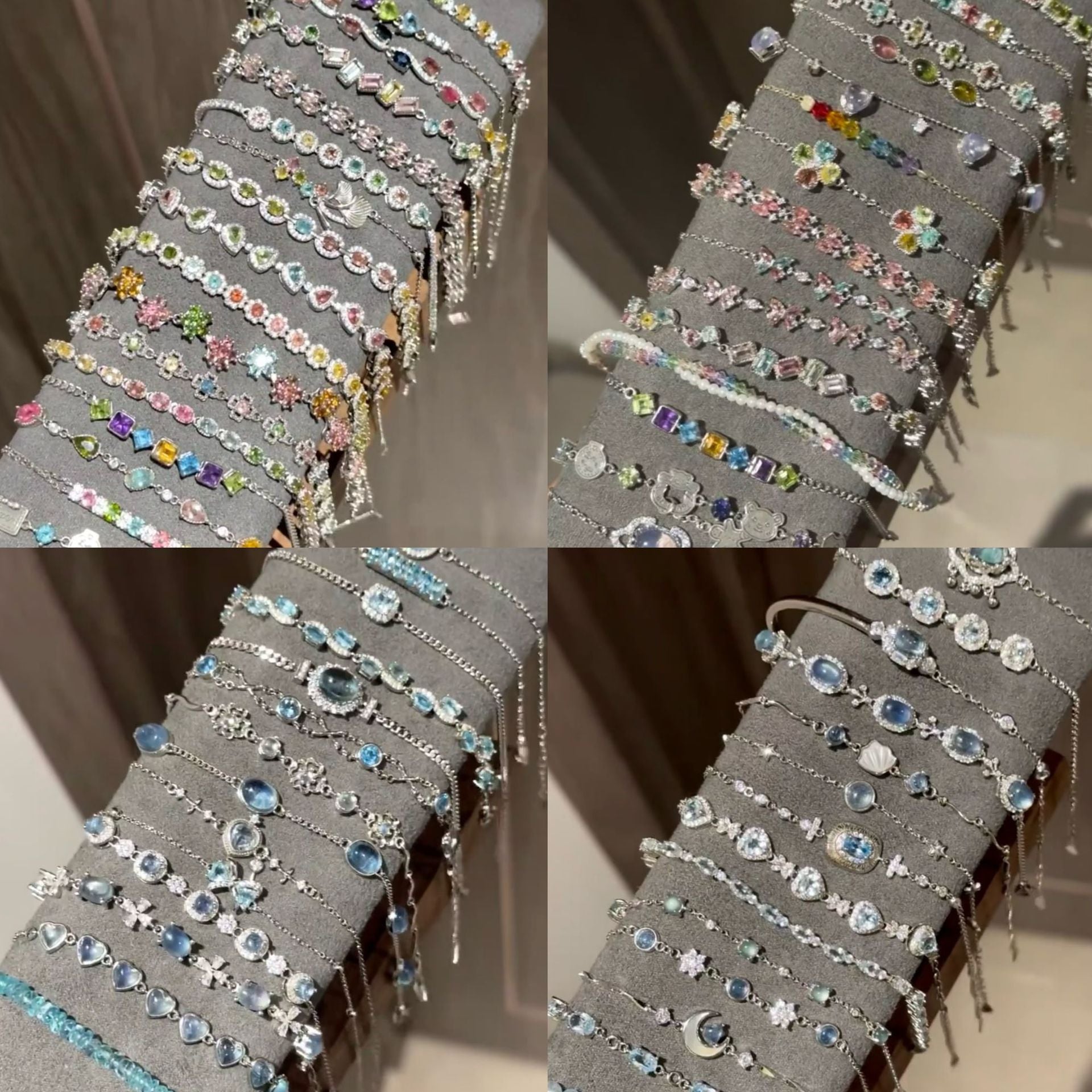 Fairycore Bracelet Mystery Box | Dainty Stacking Jewelry & "Lucky Match" Game