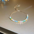 Pastel Baguette Aura Stacking Bracelet