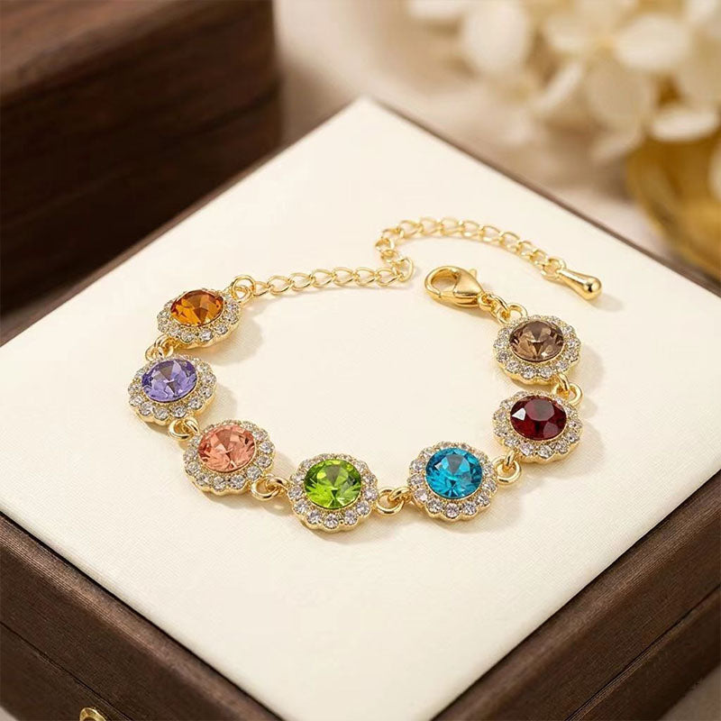 Rainbow Aura Halo Bracelet