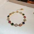 Vintage Chakra Aura Gem Bracelet