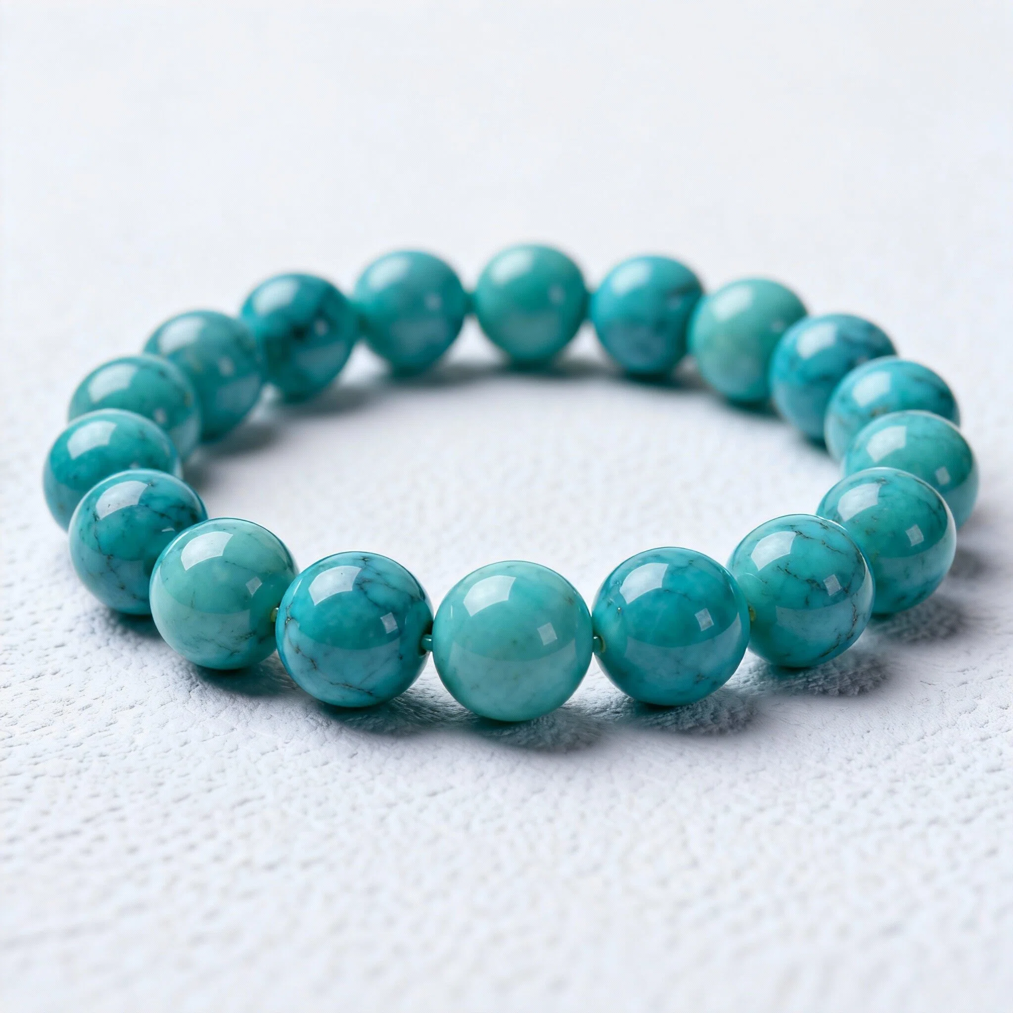 Sacred Turquoise Bracelet - Stone of Protection, Wisdom & Good Fortune